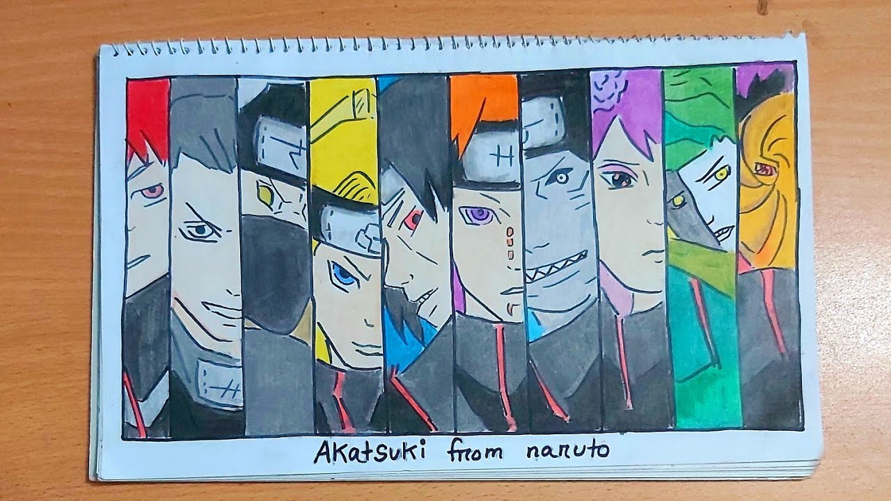 Akatsuki  Çizimler, Çizim, Naruto