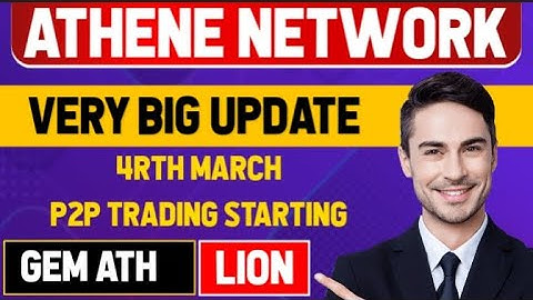 Athene Mining P2P Kaise Kare ? ATHENE NETWORK NEW UPDATE || Athene P2P Full Process #Athenemining st