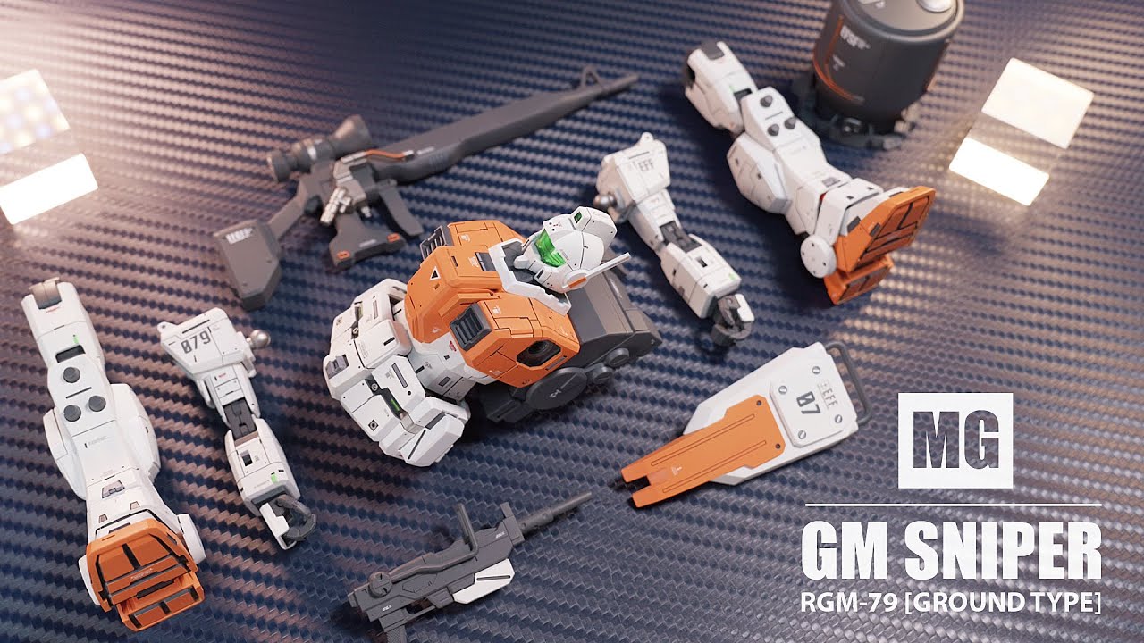 FULL BUILD / FULL EPISODE - (MG 08소대 육전형 짐 스나이퍼 ) MG GM GROUND-TYPE SNIPER RGM-79[G] #gundam #건담조립