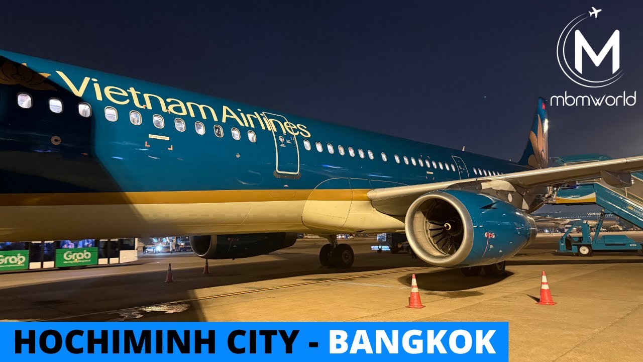 Vietnam Airlines Flight Experience: VN603 Ho Chi Minh City to Bangkok