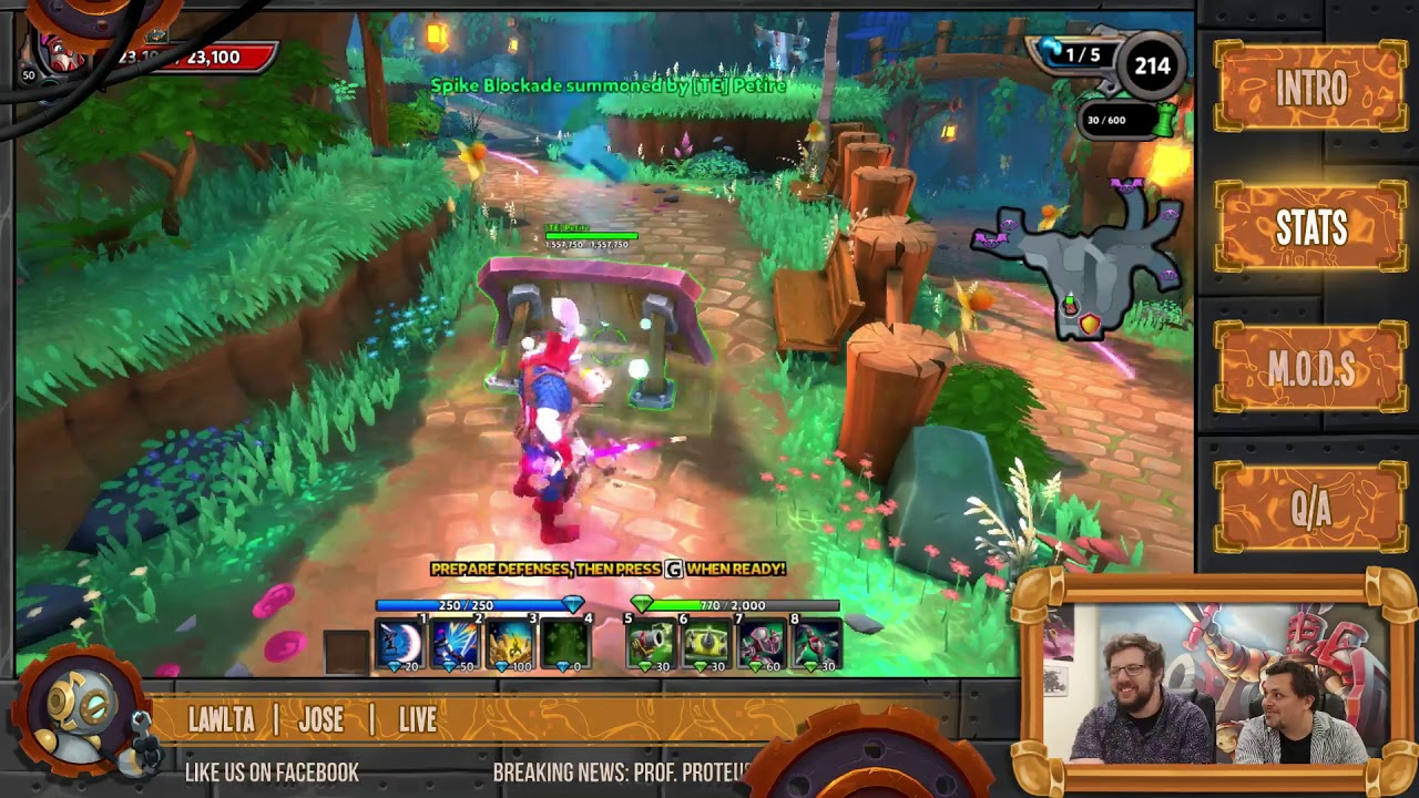 Devstream Protean Shift Expansion Part I Dungeon Defenders Ii Youtube
