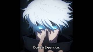 Domain Expansion Infinity Void 🤯 #Anime #Edit #Edit #Trending #Jjk #Gojo #Domainexpansion #Shorts