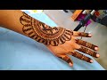 New style back hand mahandi design by ansari aayeshavery easy and beutiful back hand mahandi design