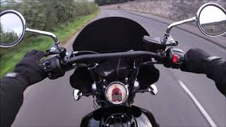 Indian Scout Sixty Club Style Ride GO PRO UK!