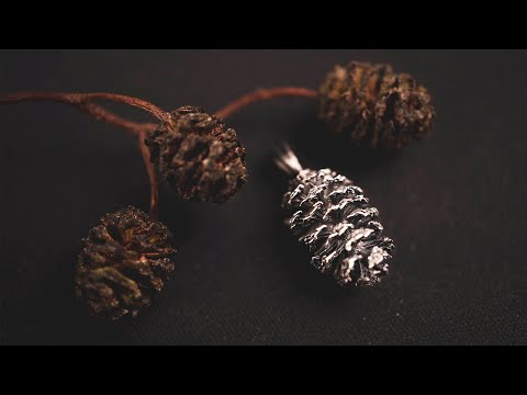The old secret of casting silver jewelry