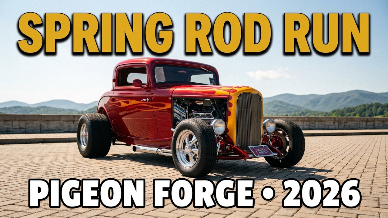 Spring Rod Run Spring ROD RUN Pigeon Forge Car Show - April 2026 - Hot Rods, Classic ...