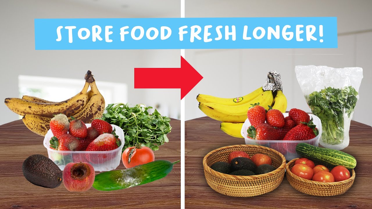 9 easy hacks to keep fruit and veg fresh and last longer