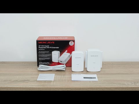 How to Set up Mercusys Powerline WiFi Kit