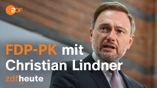 Lindner: Vorsondierungen mit den Grünen beschlossen| FDP-PK