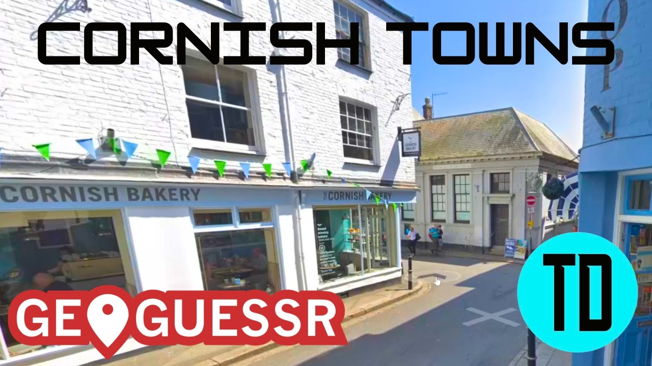 Can you locate these Cornish Towns? | GeoGuessr Challenge | Counties of England #2