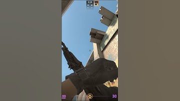 Smooke Short For TAKE B On Overpass In CS2 #cs2 #shorts