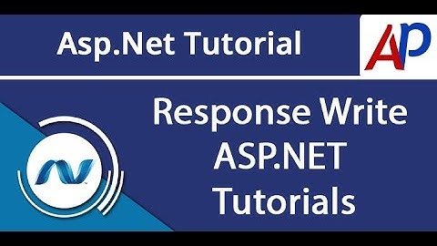 Response Write ASP.NET Tutorials - Gujarati