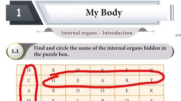 EE 4th std  science  term 1 unit 1 Workbook answers | My body Workbook answers