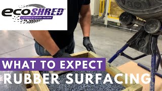 Rubber Surfacing with EcoShred