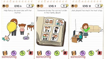 Brain Test 2 The McBrain Family Level 6 7 8 9 10 Walkthrough