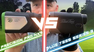 Blue Tees Series 3 Max VS Precision Pro NX9 Golf Rangfinders