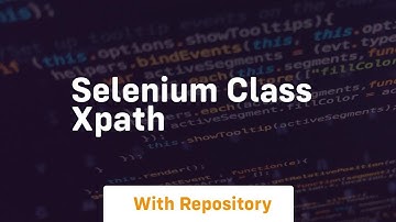 selenium class xpath