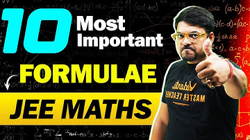 10 Most Important Formula for JEE Maths🎯 | JEE Mains 2024 | Harsh Sir @VedantuMath