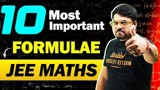 10 Most Important Formula for JEE Maths🎯 | JEE Mains 2024 | Harsh Sir @VedantuMath