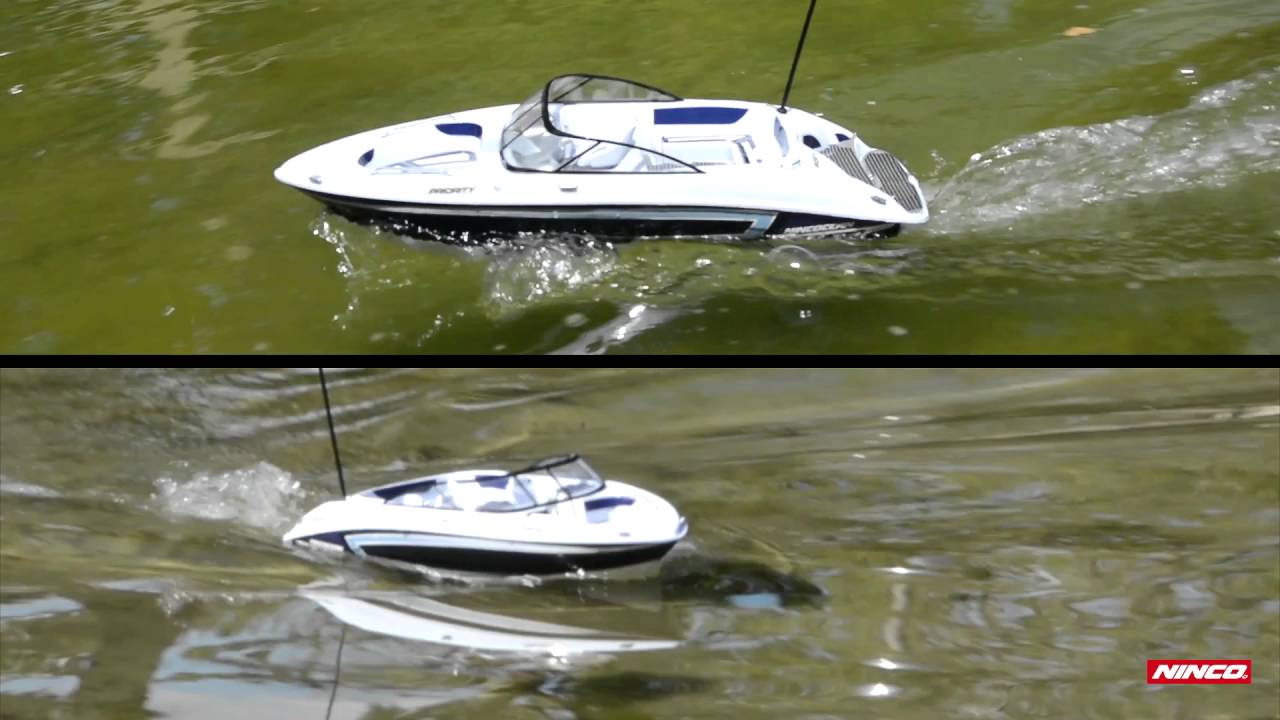 Priority radio controlled boat
