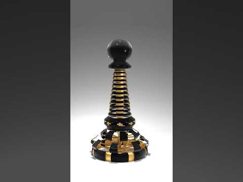 Black Pawn Tranforming Into A Queen