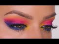 Bright Colourful Makeup Tutorial | Festival Makeup | Shonagh Scott