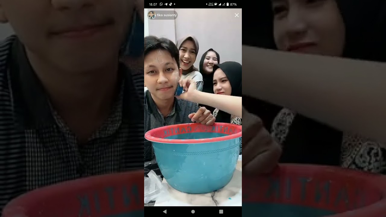Fika kedasbeauty cuciin muka Rahmat baperr!