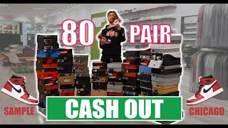 80 PAIR CASH OUT(HE HAD SAMPLES!)