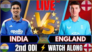 🔴 India vs England, 2nd ODI Commentary | Live Cricket Match Today | IND vs ENG Fan Chat | 2nd Inning screenshot 5