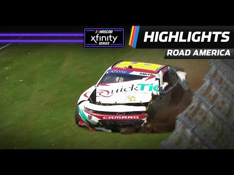 Chandler Smith suffers brake issue, crashes hard at Road America | NASCAR