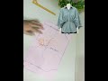 Shirt model pattern inspiration, cutting and making tutorial  #pettern #sewing #tutorial #shortvideo