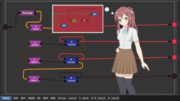 Digital Logic Sim How to build a Binary counter and flip flops