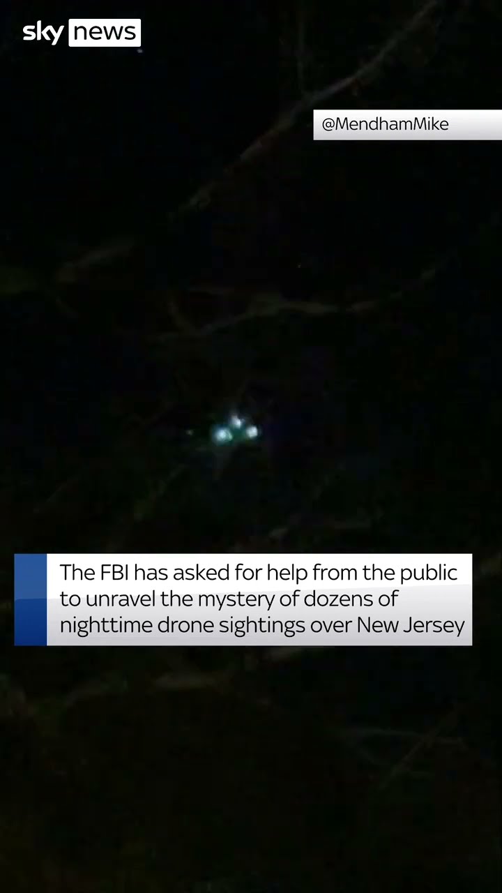 FBI investigate 'mysterious' drones