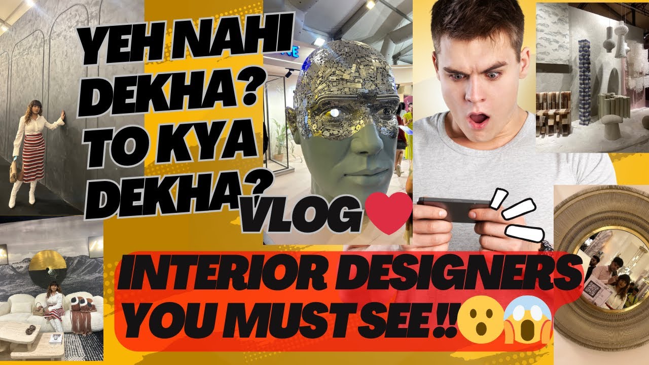 Ultimate interior design experience😍 | India design id exhibition ...