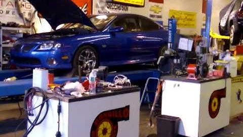 2004 GTO dyno run