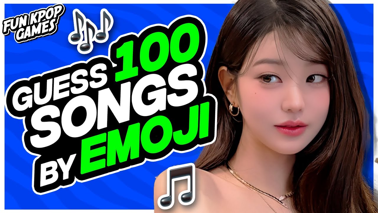 ⭐️ GUESS 100 KPOP SONGS BY EMOJI | KPOP QUIZ - FUN KPOP GAMES 2025