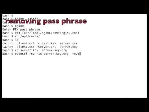 Video: Was ist PEM-Passphrase Openssl?