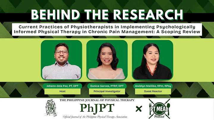 Practices of Physiotherapists in Implementing Psychologically-Informed PT | Behind the Research