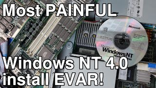 Install Windows NT 4.0 on DEC Multia UDB VX40