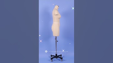 Junmei female half body dress form fitting dummy #dressform #mannequins #draping #patternmaking