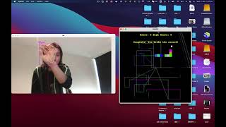 Gesture control SNAKE game with OpenCV and Turtle