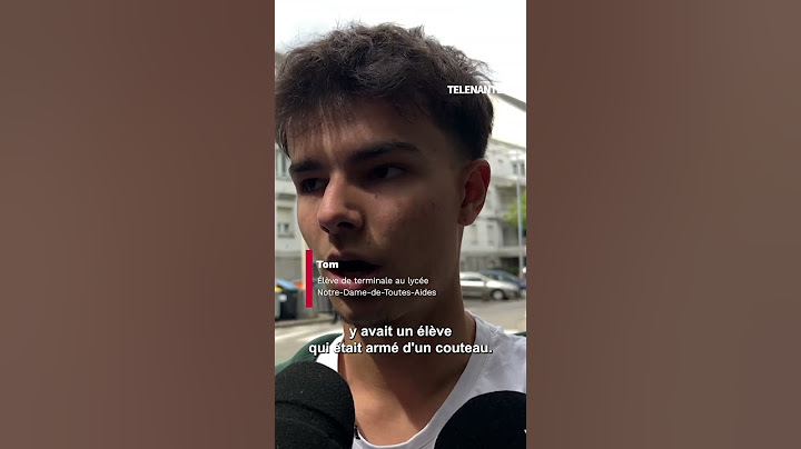 Nantes : attaque au couteau meurtrière au lycée Notre-Dame-de-Toutes-Aides