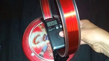 Sangean DT-200X with Tecsun AN-200 loop antenna