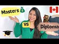 Masters vs diploma in canada university vs college international students aastha chatters