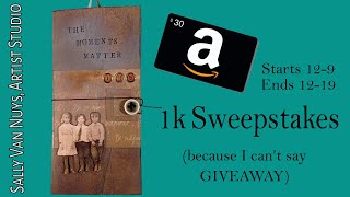 CLOSED...GOOD LUCK!! 1k Sweepstakes Giveaway  || Thank You Sweepstakes for My Subscribers