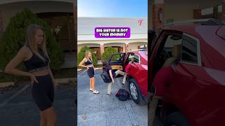 He Refused To Get In The Car Until His Big Sister Took Action