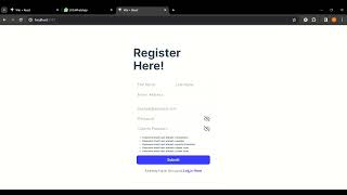 Login Page Internship Project Part 2😄😄😄 Sandip Gavit Techno Hacks Edutech.