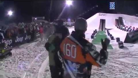 First ever snowmobile front flip