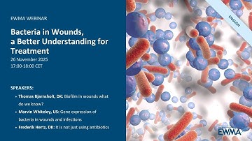 EWMA AMS Webinar: Bacteria in Wounds, a Better Understanding for Treatment