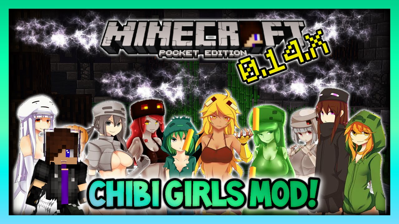 Mobs Transformados En Mujeres Chibi Girls Mod Mods Para Minecraft 